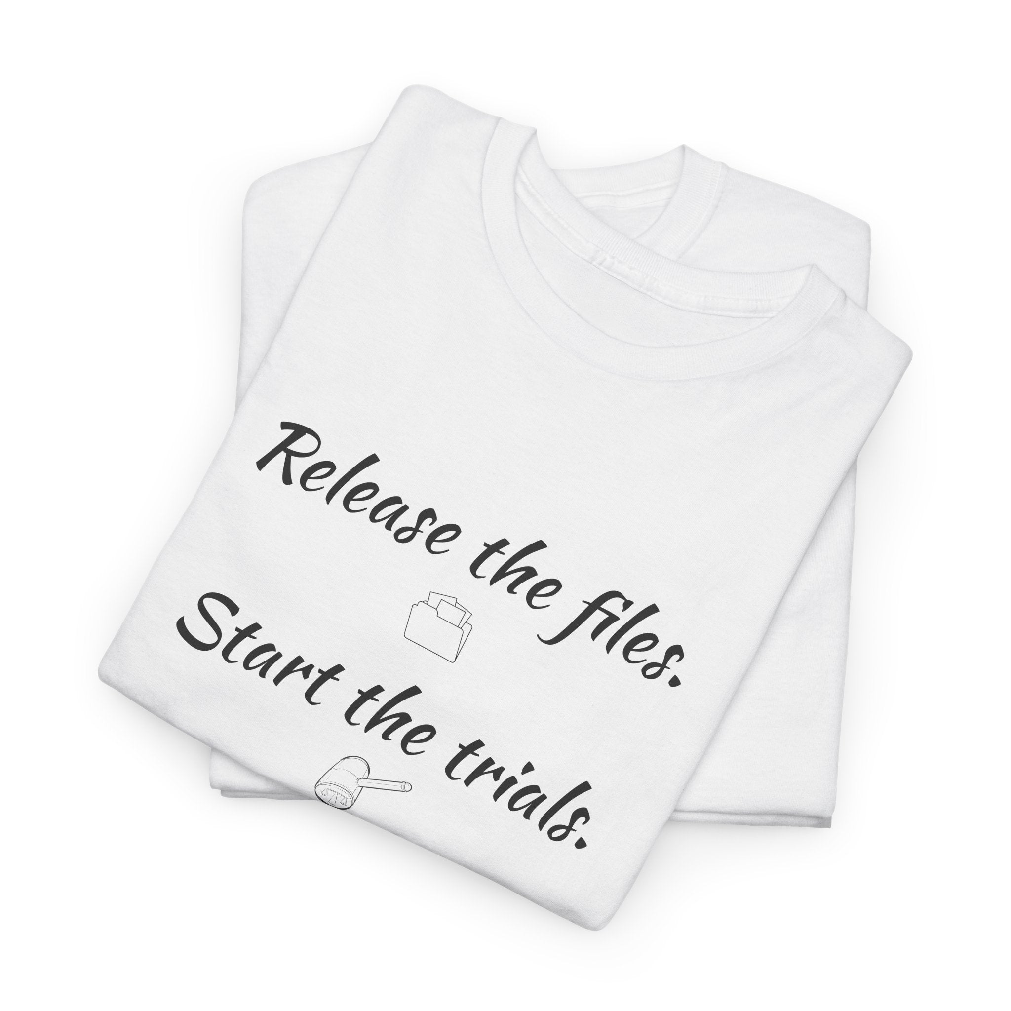Release the files Start the trials Lock up the philes T-Shirt